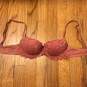 Demi cup push up bra